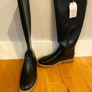Tall Black Riding Boots